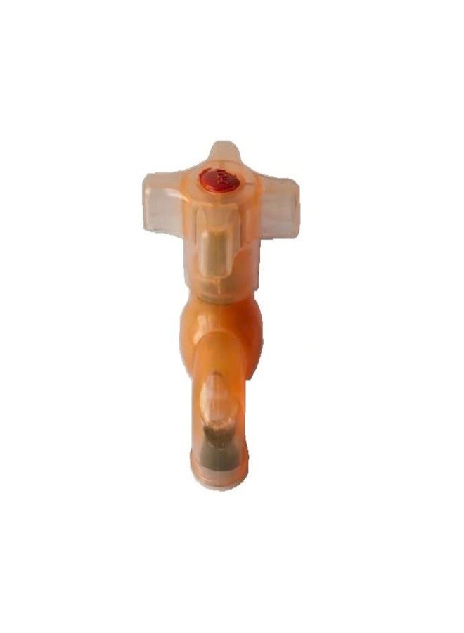 New Ware PVC Plastic Bib Cock Water Tap 1/2 Inch (15 mm) | Hot & Cold Water Faucet for Kitchen, Bathroom & Wash Basin | Durable Plastic Tap | Pack of 2 - Image 5